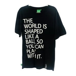 Carlsberg Beer NWOT Mens Size Large Short Sleeve Tee Shirt Humor Graphic Tee